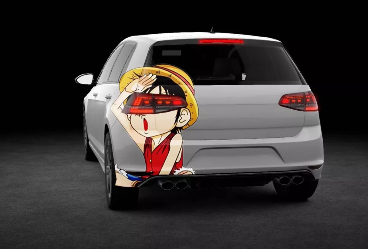 DRAGON BALL VINYL GRAPHICS CAR STICKER REAL END CAR BACK STICKER FIT ANY CAR