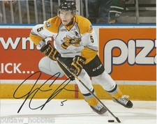 Sarnia Sting Jakob Chychrun Signed Autographed 8x10 Photo COA B