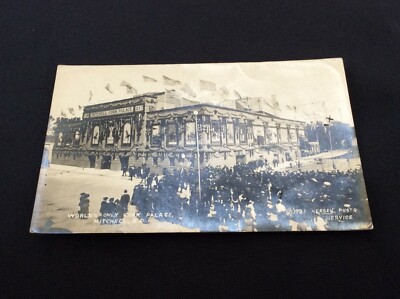 1921 CORN PALACE Real Photo Postcard Mitchell, South Dakota RPPC