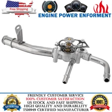 Engine Coolant Thermostate Assembly for Chevy Traverse GMC Acadia 3.6L 2007-2017