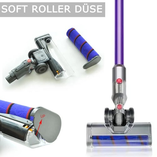 Bodendüse Turbodüse Für AEG PowerForce APF6150 – Geeignet Für Teppiche Bis 1 Cm, Entfernt Tierhaare & Schmutz, 4 Laufrollen
