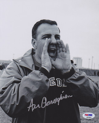 Ara Parseghian SIGNED 8x10 Photo Notre Dame Fighting Irish PSA - Main Image