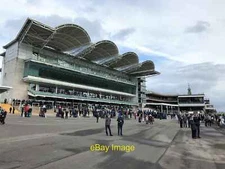 Photo 6x4 Grandstands at the Rowley Mile Racecourse near Newmarket Newmar c2021