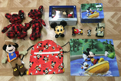 MICKEY MOUSE DISNEY - VARIETY OF RARE COLLECTIBLES - GREAT SHAPE - SEE PICS!
