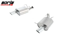 Borla Axle-Back Exhaust System w/ 4.5" Chrome Tips For 13-14 Ford Mustang 5.0L