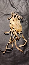  AWESOME ANTIQUE NATIVE AMERICAN HANDMADE MEDICINE BAG VERY NICE OLD HTF  