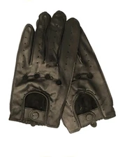 MEN'S  SOFT SHEEPSKIN  LEATHER DRIVING GLOVES   (Ethiopian Leather)