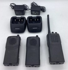 One Kenwood TK-260 UHF  TWO TK-2100 VHF Radio Lot Of THREE