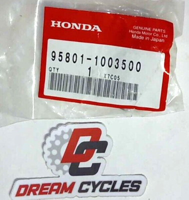 NOS GENUINE HONDA BOLT FLANGE 10X35 95801-10035-00 VFR GL CB NVA