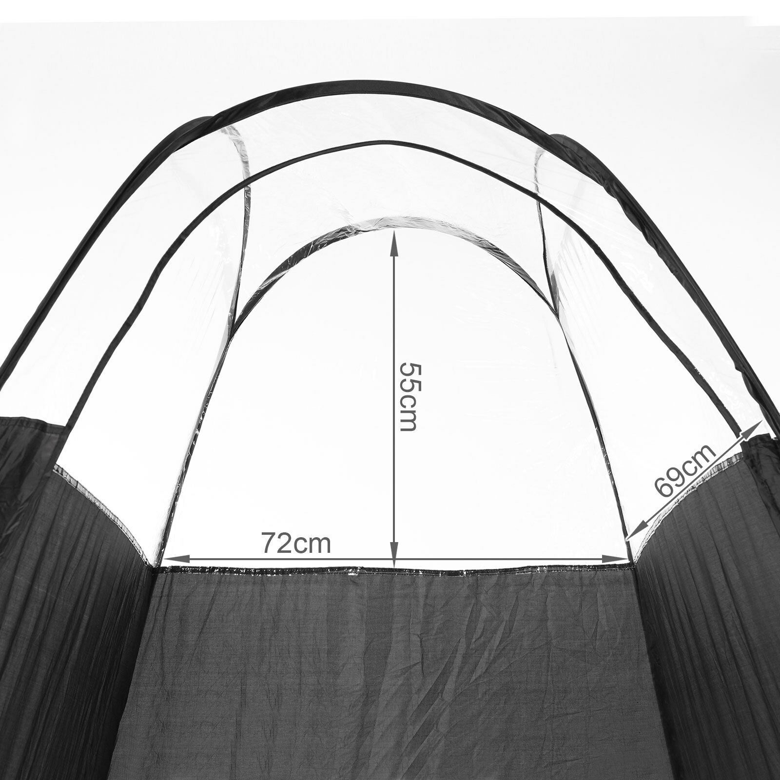 Pop Up Spray Tan Tent & Carry Bag Portable Fake Tanning Booth Mobile