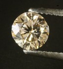 GIA loose certified 1.16CT SI2 Natural Fancy Light Brown round diamond champagne — photo 4