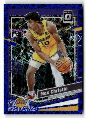 2023-24 Donruss Optic #88 Max Christie Blue Velocity