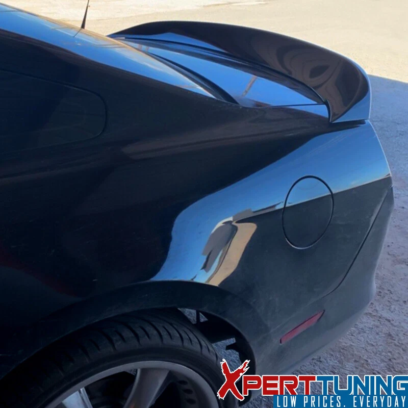 Fits 10-14 Ford Mustang Cobra GT500 Rear Trunk Spoiler Wing Lip Unpainted ABS - Image 3 of 4