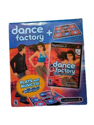 Dance Factory Game Mat Bundle PlayStation 2 PS2 Codemasters Sealed