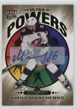 2025-26 Upper Deck Fleer Ultra Power Gold Kirill Marchenko #UP23of25 Auto 1u1u