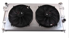 4Row Aluminum Radiator shroud  fan For 1994-2002 Dodge Ram 2500 3500 Cummins