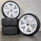Audi RS6 GT 22 Zoll Felgen Winterreifen Winterräder 4K0601025DP original weiß