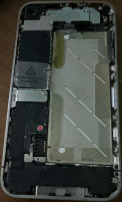 Apple iPhone Frame Replacement Part Silver Black for Repair