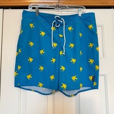 Boathouse Made in USA - Fish Print Swim Trunks