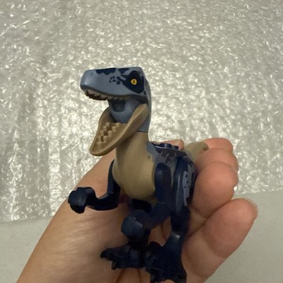 LEGO Velociraptor Dark Sand Blue Minifigure Jurassic World 75942