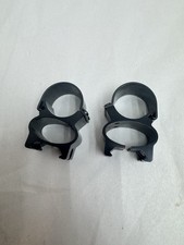 Weaver standard mount picatinny 1" tube See-Thru high scope rings - Large hole