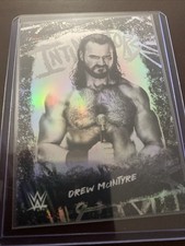 2025 Topps Finest WWE - Intimidators Drew McIntyre #INT-DW Refractor