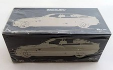 MINICHAMPS 1/18 BMW i4 M50 2022 Model Car Trans Night Blue