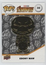 2023 Upper Deck Funko Pop Marvel Infinity Saga Gold Ebony Maw #32 1ci4