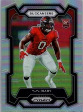 2023 Panini Prizm #394 YaYa Diaby Silver RC