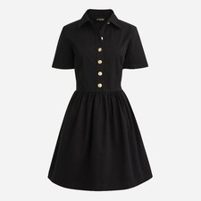 NWT J Crew A-line Shirt-Dress in Chino Size 8