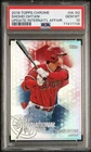 2018 Topps Chrome Baseball Shohei Ohtani International Affair Rookie Card PSA 10