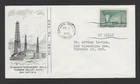 Canada 1950 50c Oil Wells FDC - UEL cachet