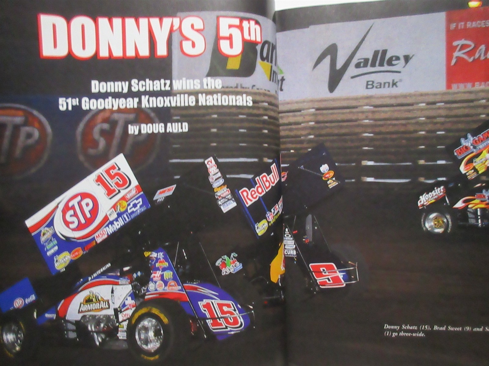 Sprint Car & Midget Magazine October 2011 Chris Windom Schatz wins 5th Knoxville