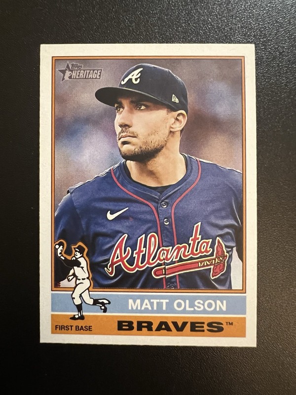 2025 Topps Heritage - Matt Olson #102