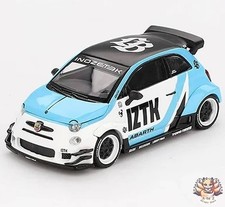 Mini GT 1/64 Abarth 595 LB-WORKS Abas Works IZTK LHD [MGT01051-BL]