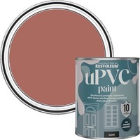 Rust Oleum uPVC Door & Window Paint Gloss Finish Salmon 750ml - NEW