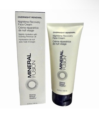 Mineral Fusion Overnight Renewal Nighttime Recovery Face Cream, 3.4 oz