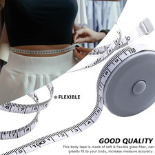 Mini Retractable Tape Measure 3 Packs Soft Fabric Sewing Ruler 1 Pieces , ...