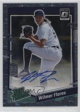 2023 Panini Donruss Silver Stars Prizm 1/15 Wilmer Flores #RPS-WF Auto nd3