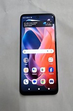 Motorola Moto G Play 2024 XT2413V 64GB TracFone Only Sapphire Blue, Excellent