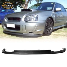 Front Bumper Lip Fits 2004-2005 Subaru Impreza WRX STI STI Style Chin Spoiler PU