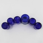 Lot of 6 Empty cobalt Blue VapoRub Bottles — photo 3