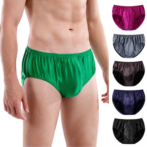 1x Herren Sexy Bulge Pouch Boxer Nylon Unterhose Trunks Lang Etui M-2XL Hot Sale