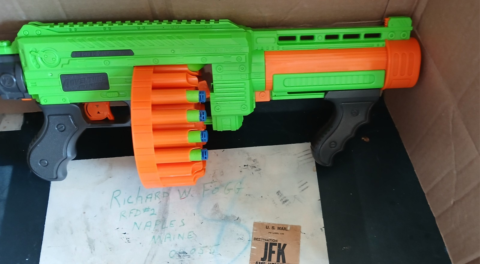 Adventure Force Villainator Pump-Action Super-Drum Foam Dart Blaster 