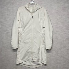 Lululemon Rain Rebel Jacket 4 Womens Light Ivory Beige LW4BDFS