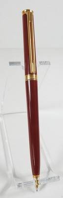 Bleistift MONTBLANC NOBLESSE OBLIGE Bleistift dunkel Rot & Gold ca. 1990er *
