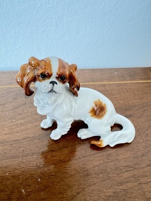 Japan Chin pekinese Figur Hund hundefigur augarten wien Porzellanfigur b