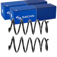 2X Sachs Fahrwerksfedern Vorne Passend FÜR Alfa Romeo Mito Links+Rechts