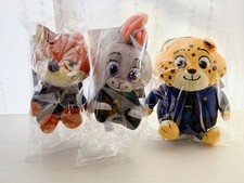 Zootopia Nick Judy Clawhauser Plush Set Used No Wrapping Age 13 