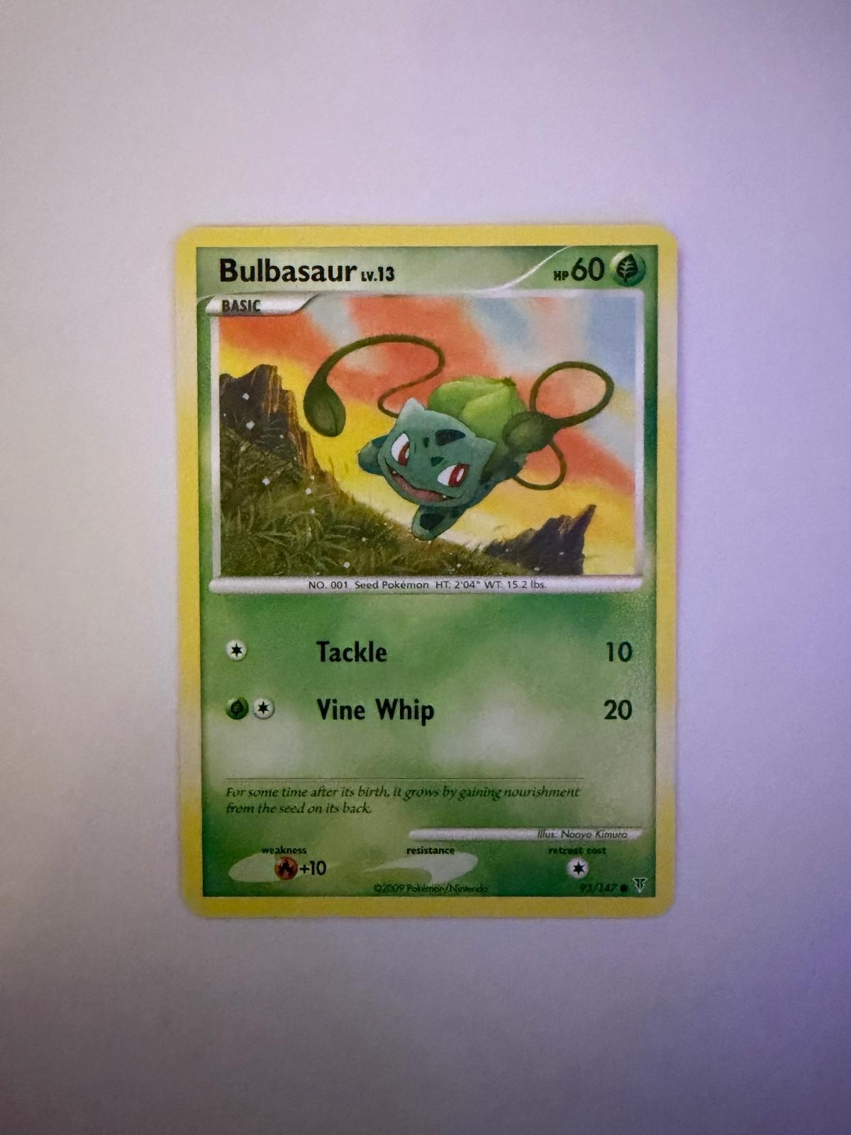 Pokemon Supreme Victors Bulbasaur 93/147 NM/M-LP-